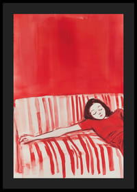 Álmodozó pihenés vörös tónusokban, tökéletes a megnyugtató légkör megteremtéséhez-4