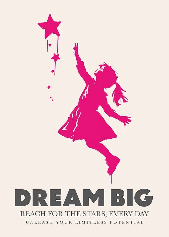 Plagát Dream Big