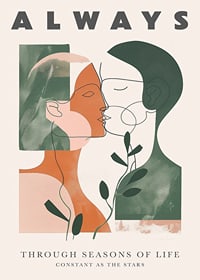 Abstract harmony of love and the constant cycle of nature-1