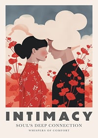 Two souls unite in a harmonious dance of love and the elegance of nature.-1