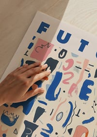 Färgglad abstraktion som fångar framtidens drömmar och möjligheter-3