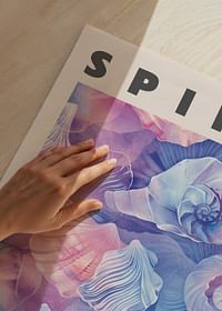 Spirale de frumusețe naturală în culori pastelate moi împotriva șoaptelor oceanului-3