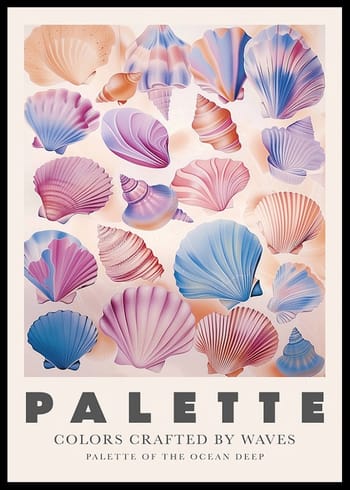 Affiche Palette