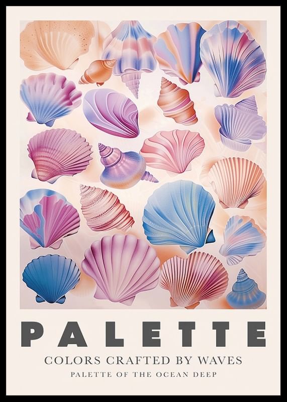 Scoici colorate în pasteluri moi surprind frumusețea oceanului-12
