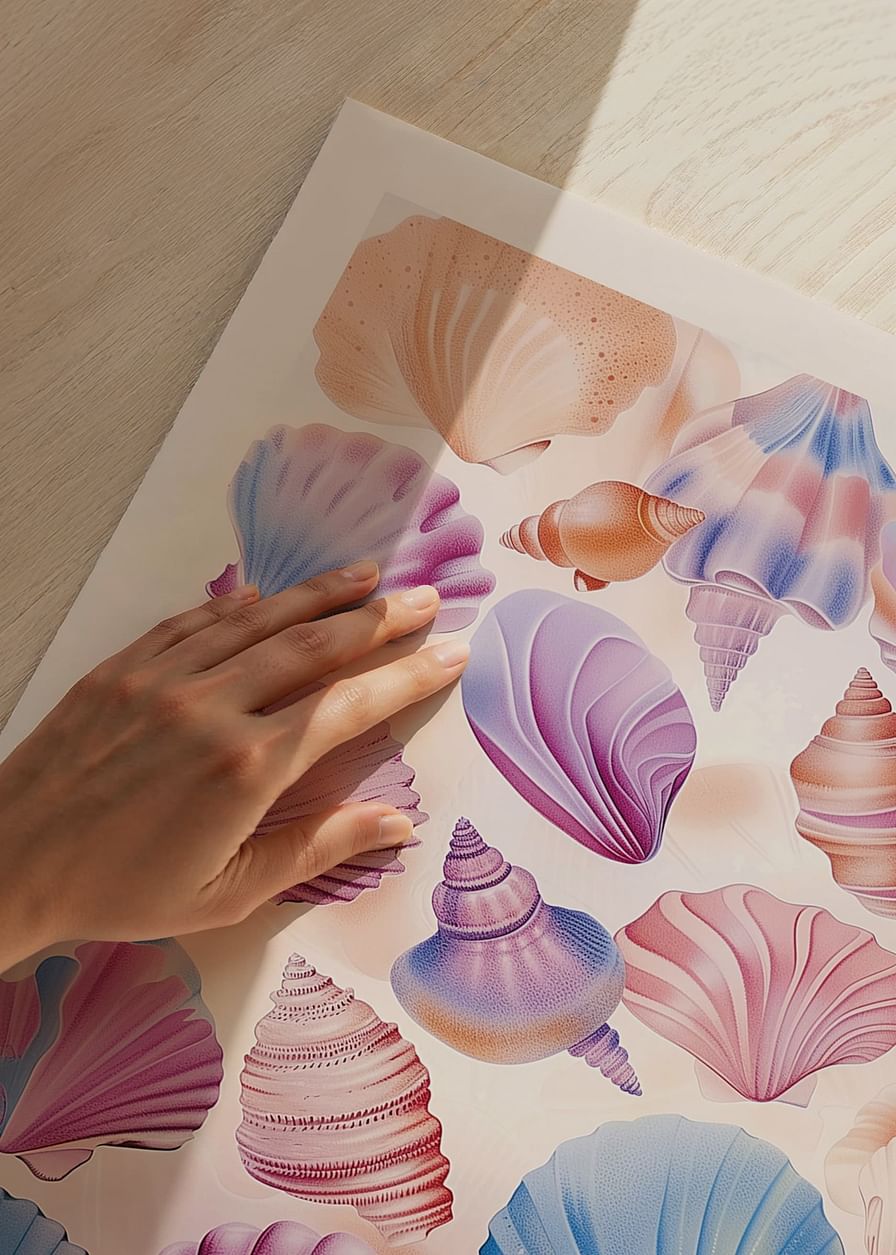 Scoici colorate în pasteluri moi surprind frumusețea oceanului-12