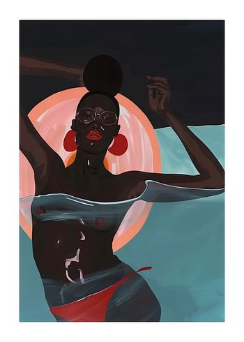 Póster Midnight Glow
