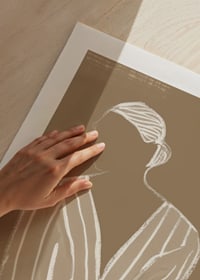 Minimalist silhouette in earthy tones brings calm and elegance-9
