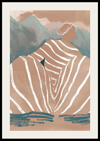 A dreamy silhouette surrounded by natural colors captures timeless beauty-2