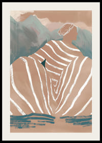 Une silhouette de rêve entourée de couleurs naturelles capture une beauté intemporelle-2