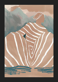 Une silhouette de rêve entourée de couleurs naturelles capture une beauté intemporelle-5