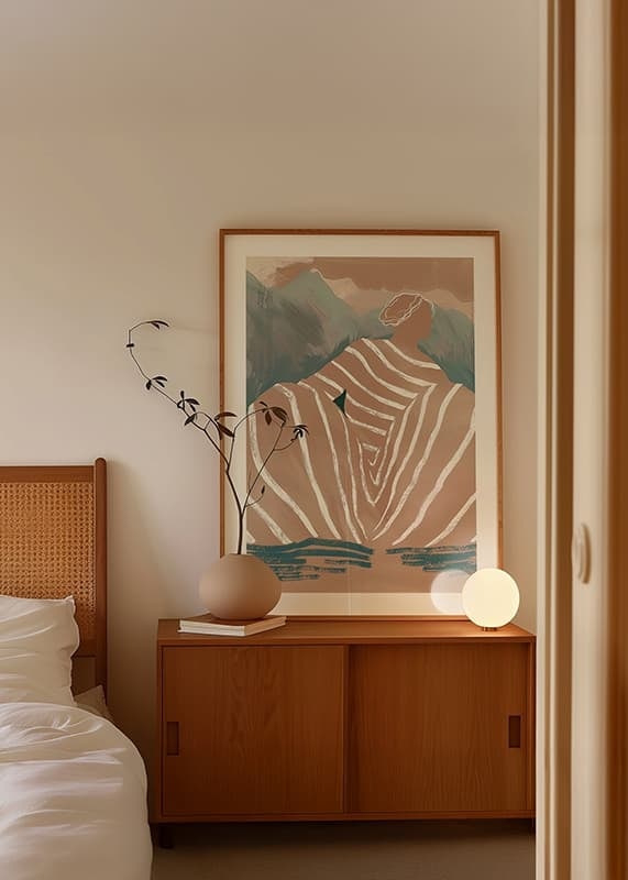 A dreamy silhouette surrounded by natural colors captures timeless beauty-12
