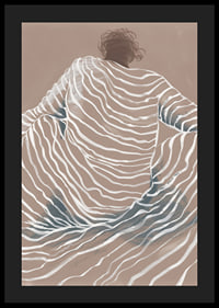 A dreamlike, undulating shape captures the essence of movement with elegant lines-4