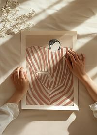 La simplicité artistique des lignes crée une présence mystérieuse-4