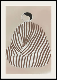 Abstrakt form möter mjuka färger i en harmonisk, modern poster-2