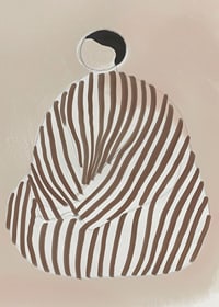 Abstract shape meets soft colors in a harmonious, modern poster-7
