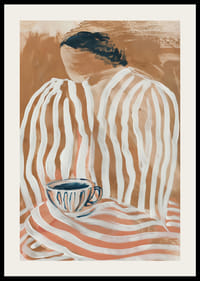 Mystisk elegans möter mjuka ränder i en dämpad färgskala-2