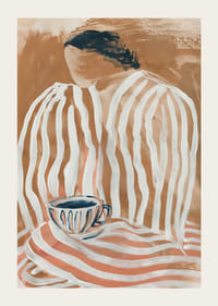 Mystisk elegans möter mjuka ränder i en dämpad färgskala-3