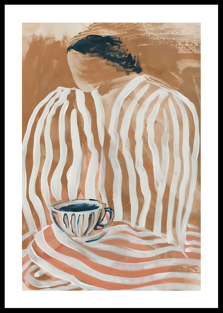 Mysterious elegance meets soft stripes in a muted color scheme-12