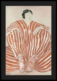 Une beauté abstraite avec des motifs rayés apporte un sentiment de calme et de créativité-4