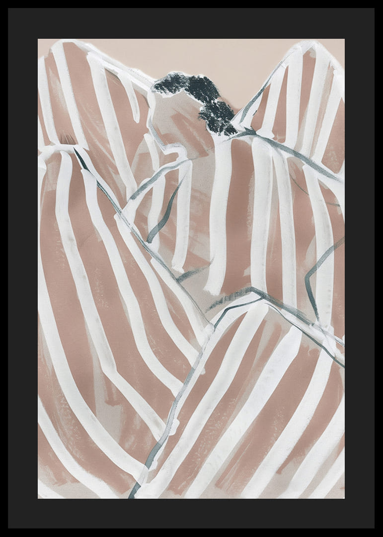 Abstrakte mønstre i jordfarger skaper en myk intensitet-12