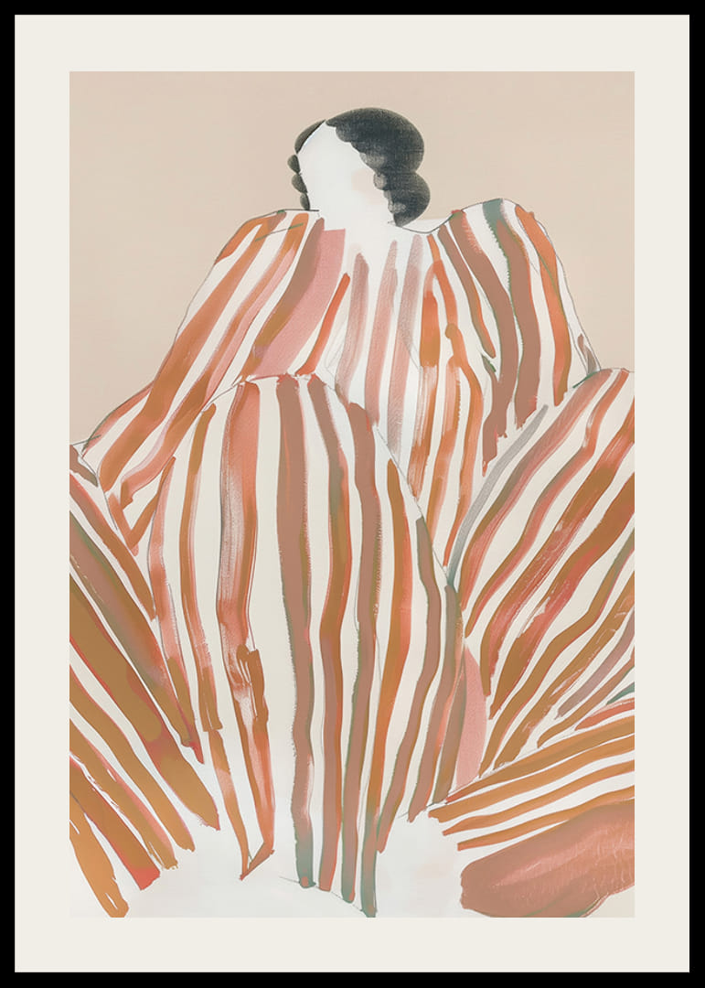 Földes csíkok absztrakt szimfóniája, amelyek mozgást és rejtélyt teremtenek-12