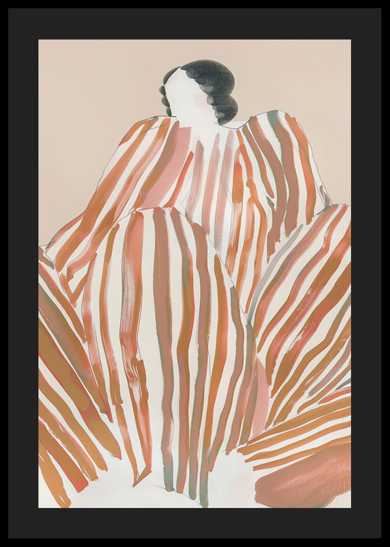 Földes csíkok absztrakt szimfóniája, amelyek mozgást és rejtélyt teremtenek-12