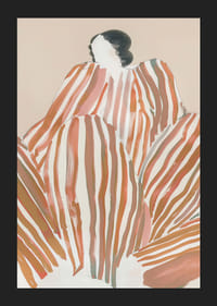 Földes csíkok absztrakt szimfóniája, amelyek mozgást és rejtélyt teremtenek-5