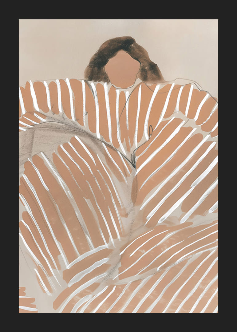 Abstrakti elegancija susitinka su šiluma žemės atspalviais ir kontrastingomis linijomis-12