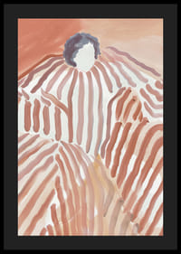 Abstrakt harmoni der bølgende linjer skaper et drømmeaktig landskap-4