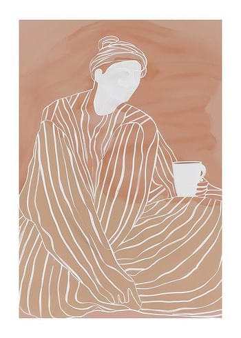 Poster Warmth In Lines
