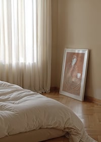 Relaxed elegance in earthy tones with a warm cup in hand-8