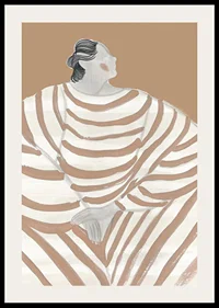 Stylish elegance meets soft stripes in a timeless design-2