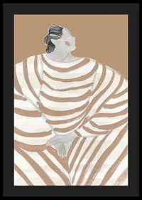 Stylish elegance meets soft stripes in a timeless design-4