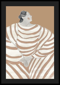 Štýlová elegancia sa stretáva s jemnými prúžkami v nadčasovom dizajne-4