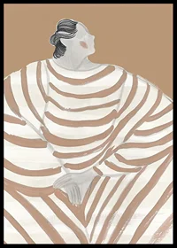 Stylish elegance meets soft stripes in a timeless design-6