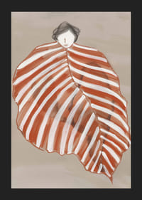 Une couverture chaude aux motifs de la nature enveloppe le corps et l'âme avec style-5