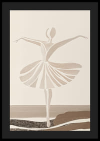 Elegantiška baleto šokėja, užfiksuota nesenstančiu grakščiu judesiu-4