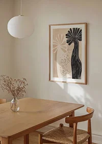 Abstract floral pattern meets natural elegance in soft, earthy tones-8