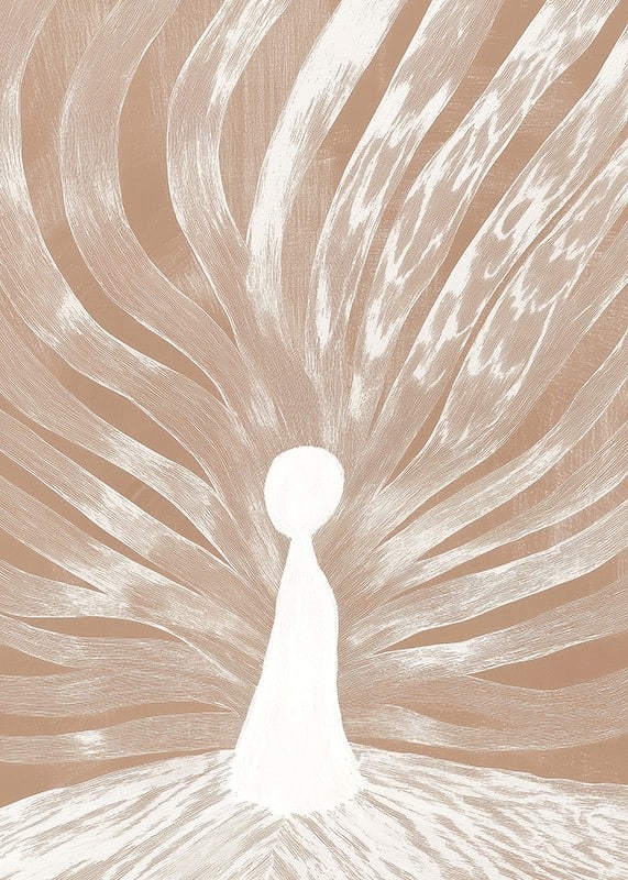 A mysterious figure radiates power and inspiration-12