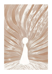 A mysterious figure radiates power and inspiration-1