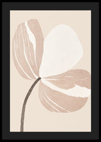 Elegante lijntekening van een bloem legt de subtiele schoonheid van de natuur vast-4