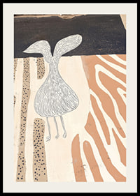 Abstract lines meet earthy tones in a playful harmony-2
