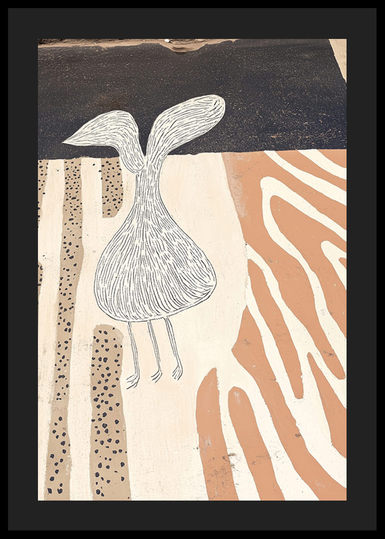 Abstraktné línie sa stretávajú so zemitými tónmi v hravej harmónii-12