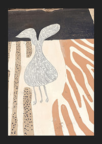 Abstract lines meet earthy tones in a playful harmony-5