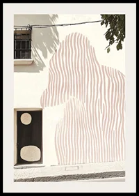 Subtle art meets architecture in a stylish mural-2