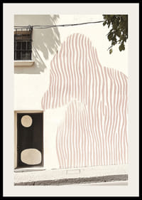 Arta subtilă se întâlnește cu arhitectura într-un mural elegant-2