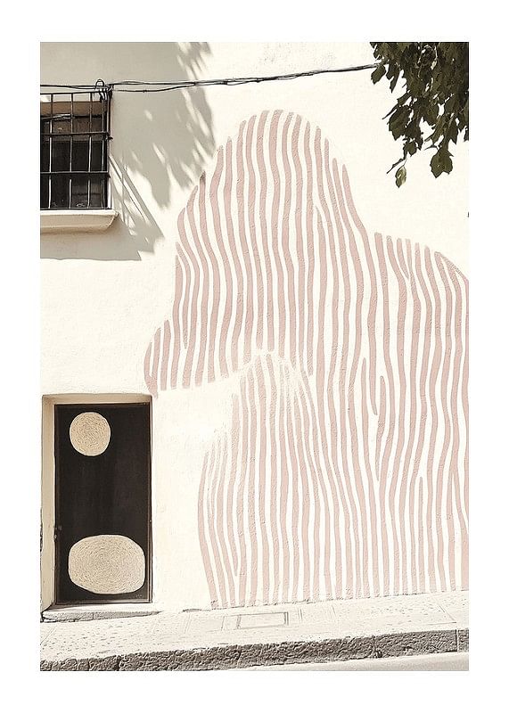 Jemné umenie sa stretáva s architektúrou v štýlovej nástennej maľbe-12