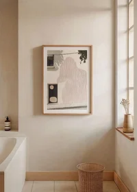 Subtle art meets architecture in a stylish mural-8
