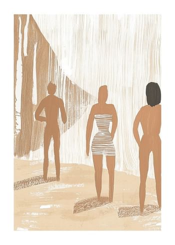 Plakat Whispering Figures