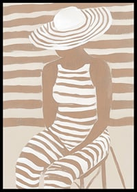 Striped calm meets stylish elegance in this harmonious work of art-6